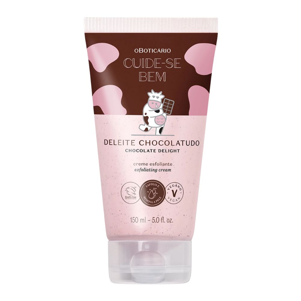 O Boticário Cuide-se Bem Creme Esfoliante Deleite Chocolatudo - Esfoliante corpo 150ml