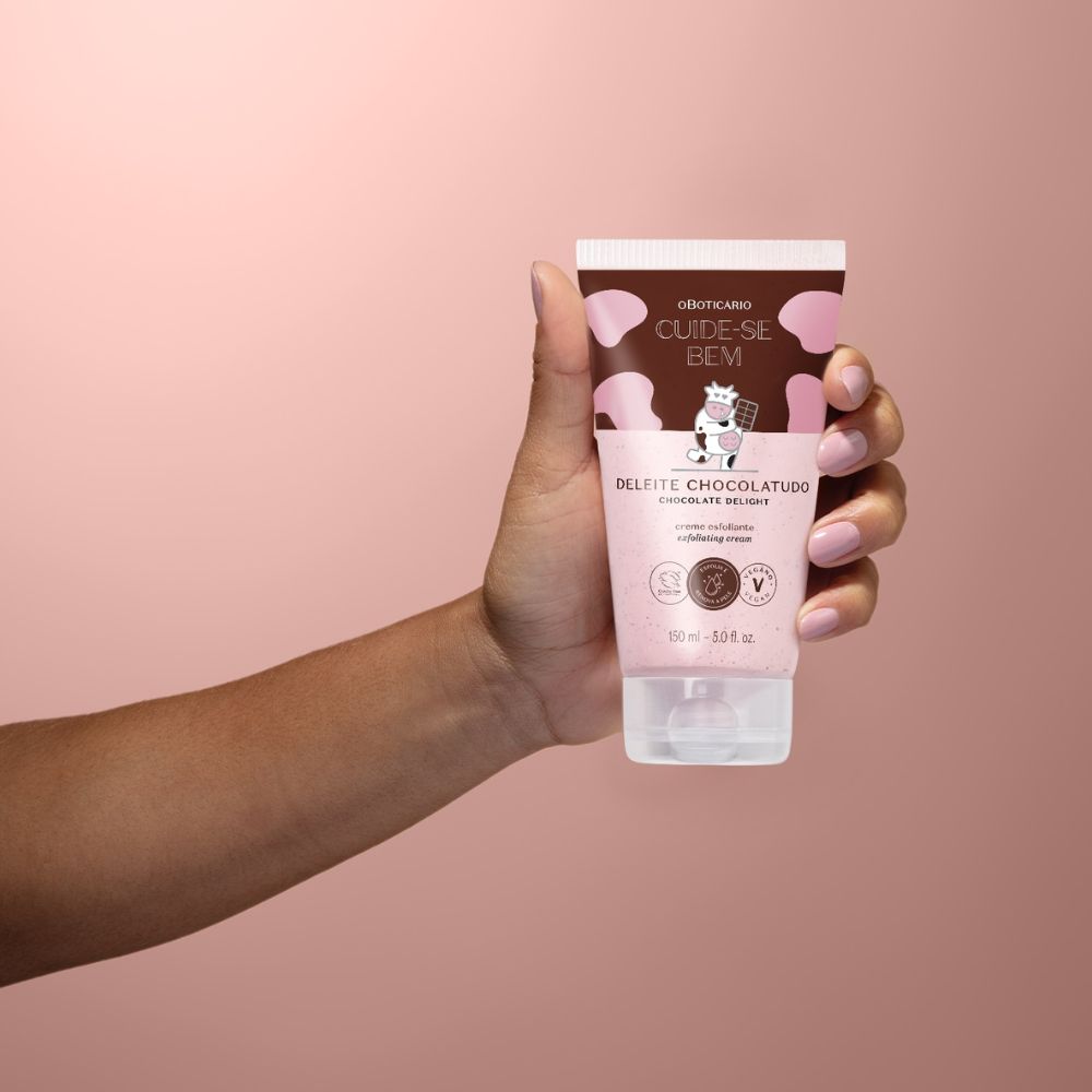 O Boticário Cuide-se Bem Creme Esfoliante Deleite Chocolatudo - Esfoliante corpo 150ml