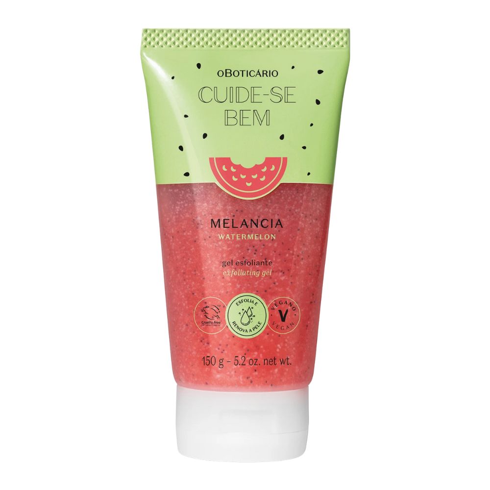 O Boticário Cuide-se Bem Gel Esfoliante Melancia - Esfoliante corpo 150gr