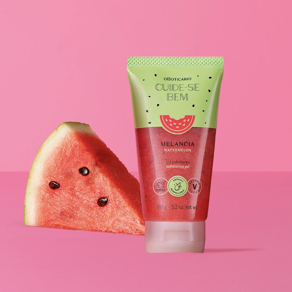 O Boticário Cuide-se Bem Gel Esfoliante Melancia - Esfoliante corpo 150gr