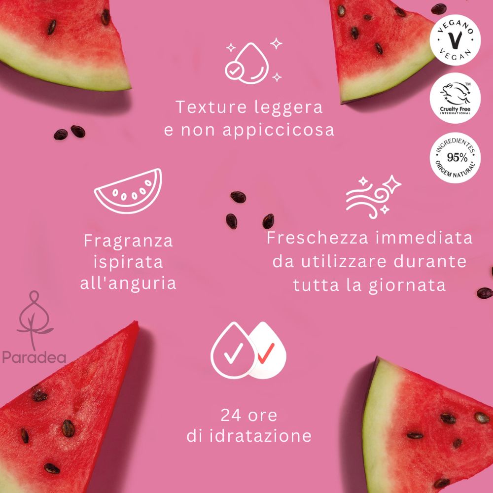 O Boticário Cuide-se Bem Gel Refrescante Melancia - Lozione gel rinfrescante 200gr