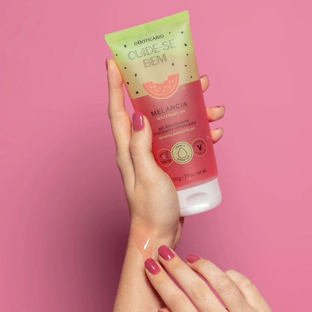 O Boticário Cuide-se Bem Gel Refrescante Melancia - Lozione gel rinfrescante 200gr