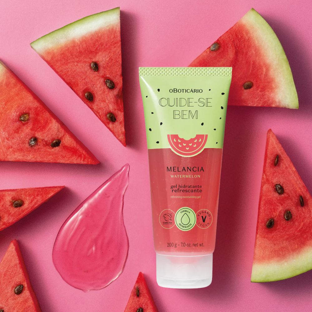 O Boticário Cuide-se Bem Gel Refrescante Melancia - Lozione gel rinfrescante 200gr