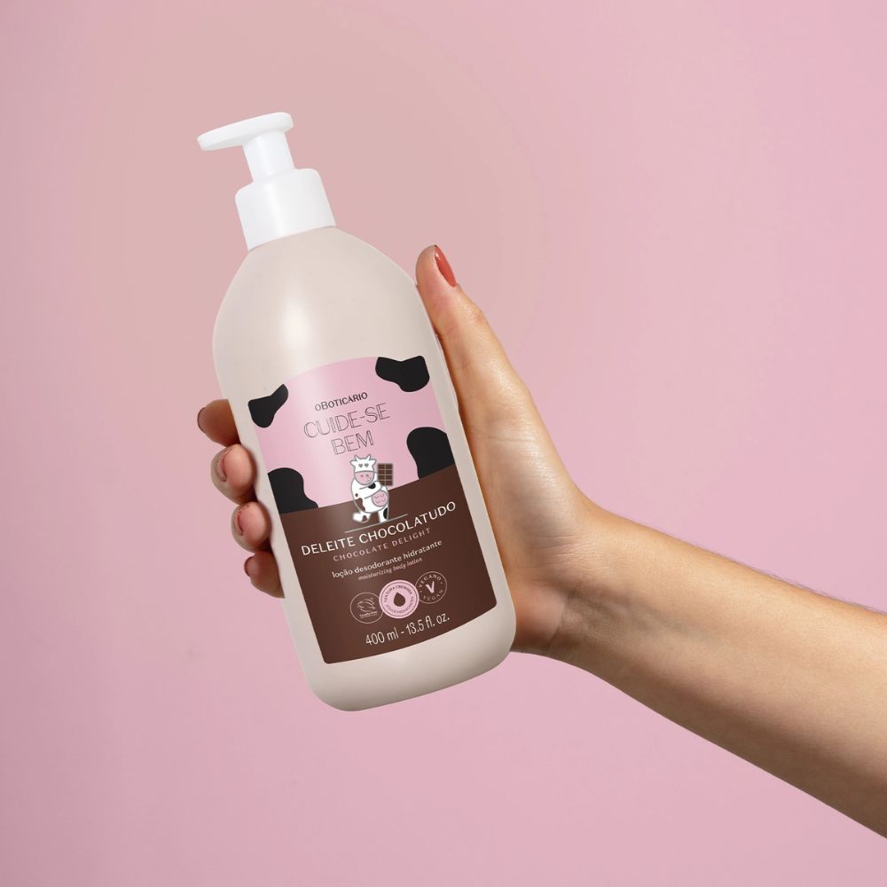 O Boticário Cuide-se Bem Loção Deleite Chocolatudo - Lozione corpo idratante 400ml