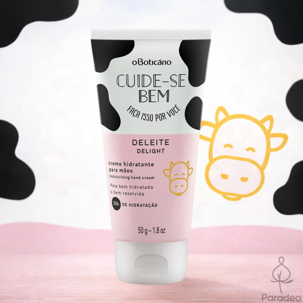 O Boticário Cuide-Se Bem Mini Deleite Creme Hidratante Mãos - Crema mani idratante 50gr