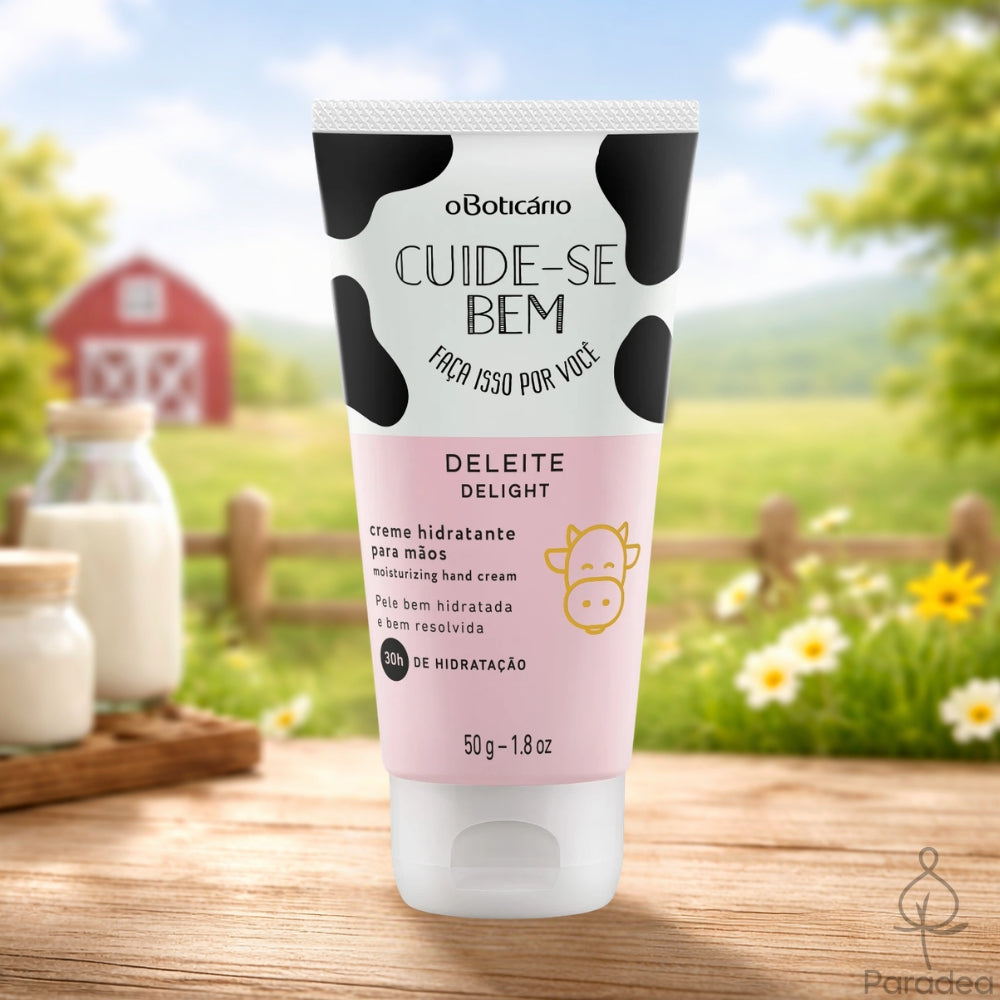 O Boticário Cuide-Se Bem Mini Deleite Creme Hidratante Mãos - Crema mani idratante 50gr