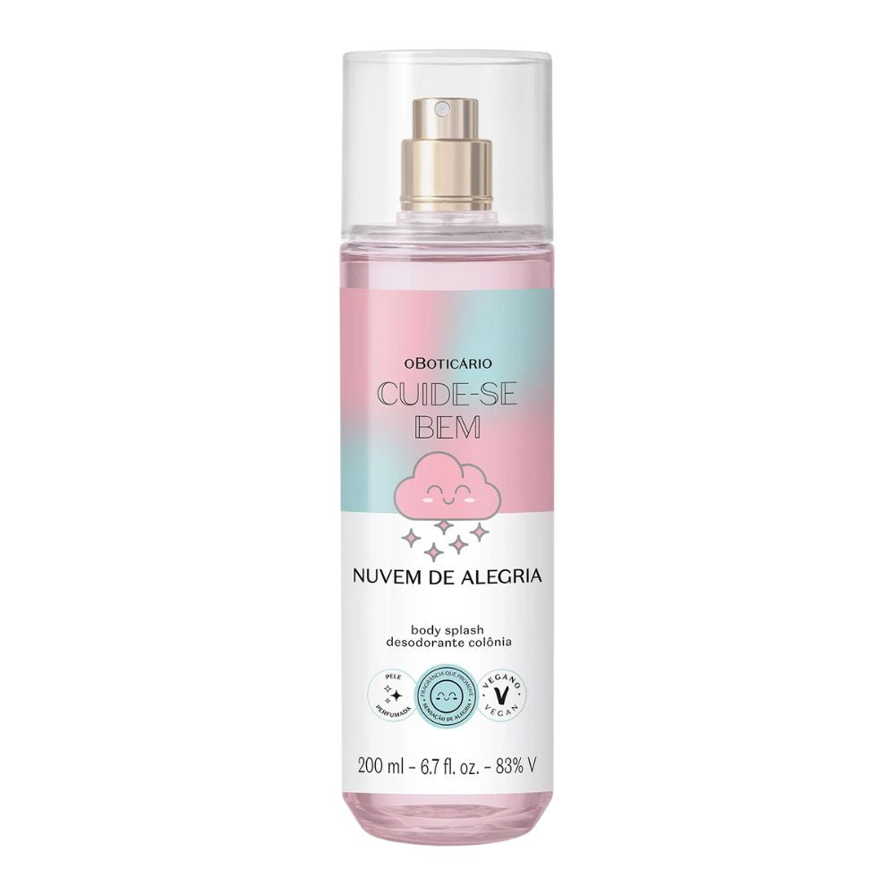 O Boticário Cuide-se Bem Body Splash Nuvem de Alegria - Eau de Cologne 200ml