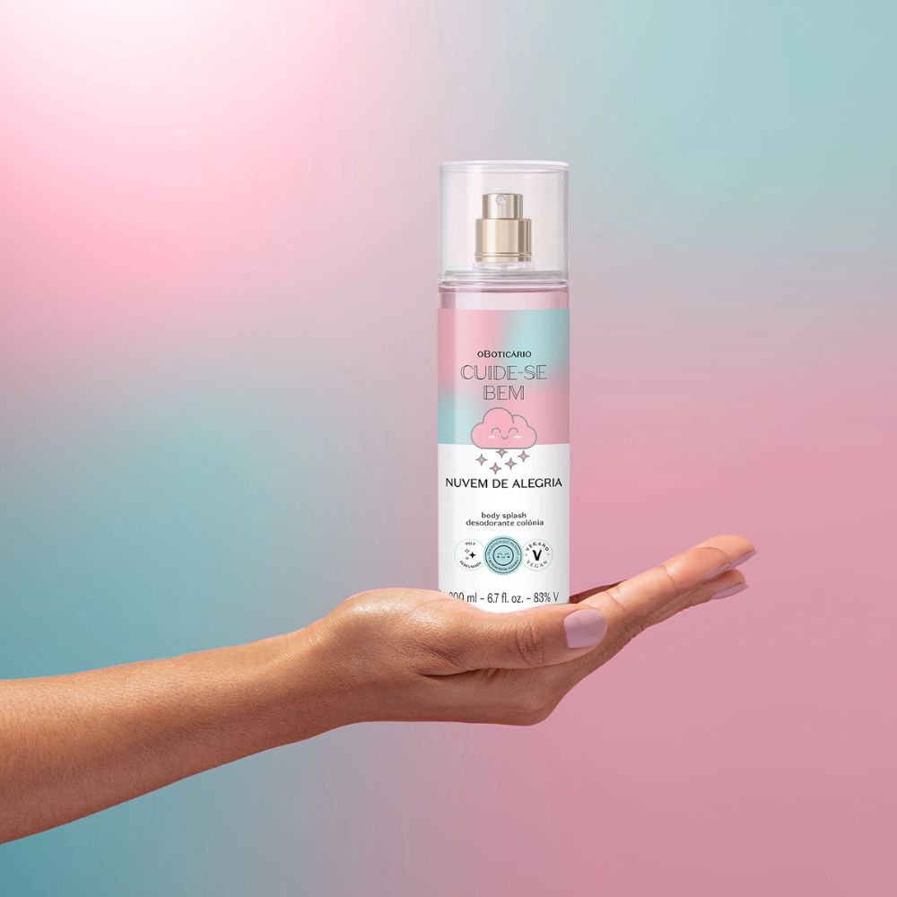 O Boticário Cuide-se Bem Body Splash Nuvem de Alegria - Eau de Cologne 200ml