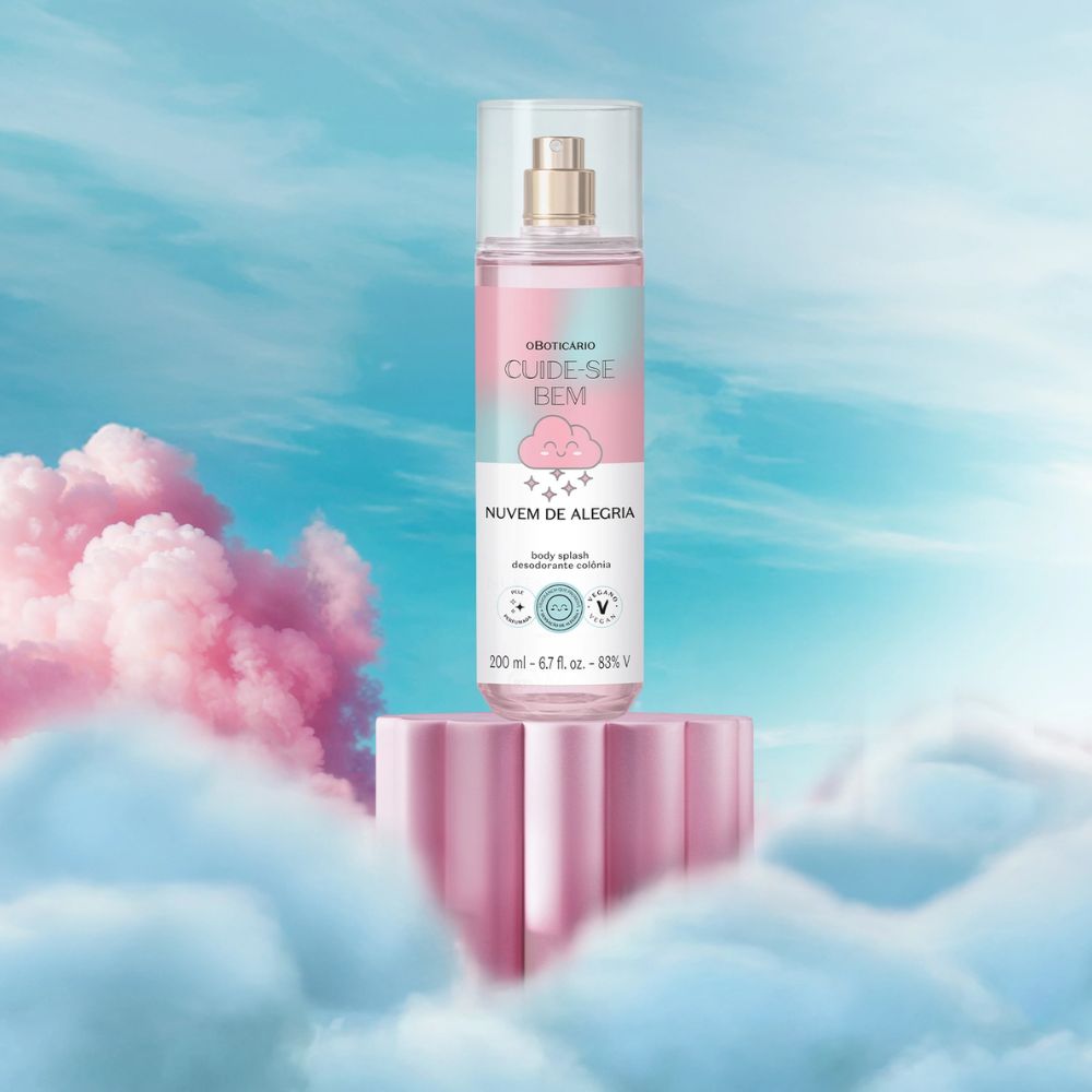 O Boticário Cuide-se Bem Body Splash Nuvem de Alegria - Eau de Cologne 200ml