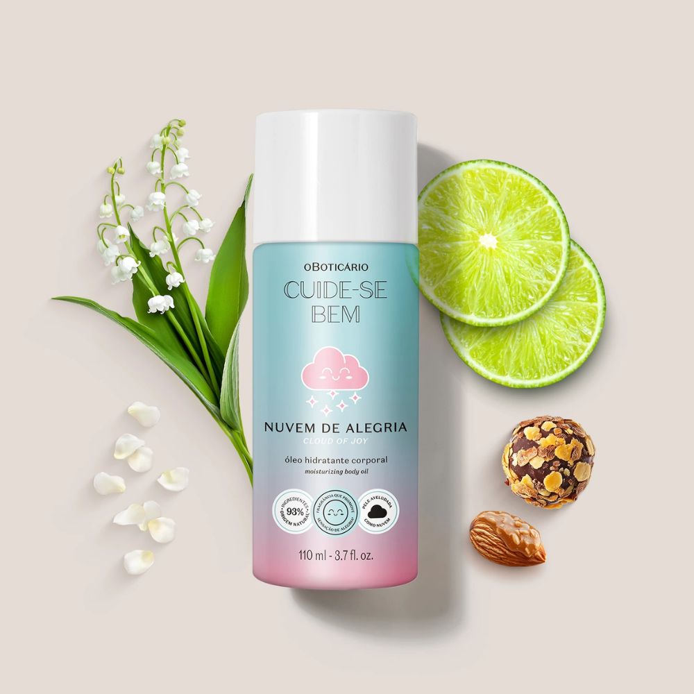 O Boticário Cuide-se Bem Nuvem de Alegria Óleo Corporal - Olio idratante corpo 110ml