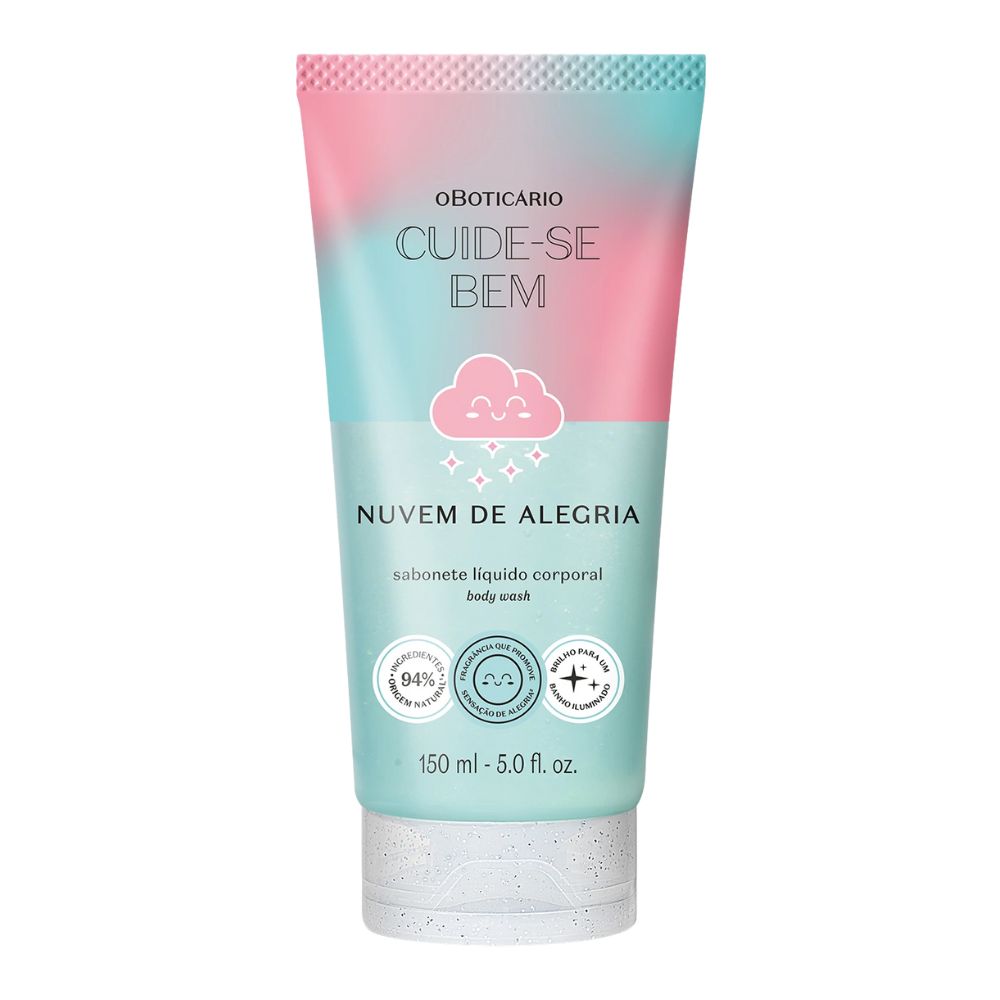 O Boticário Cuide-se Bem Nuvem de Alegria Sabonete - Bagnoschiuma 150ml