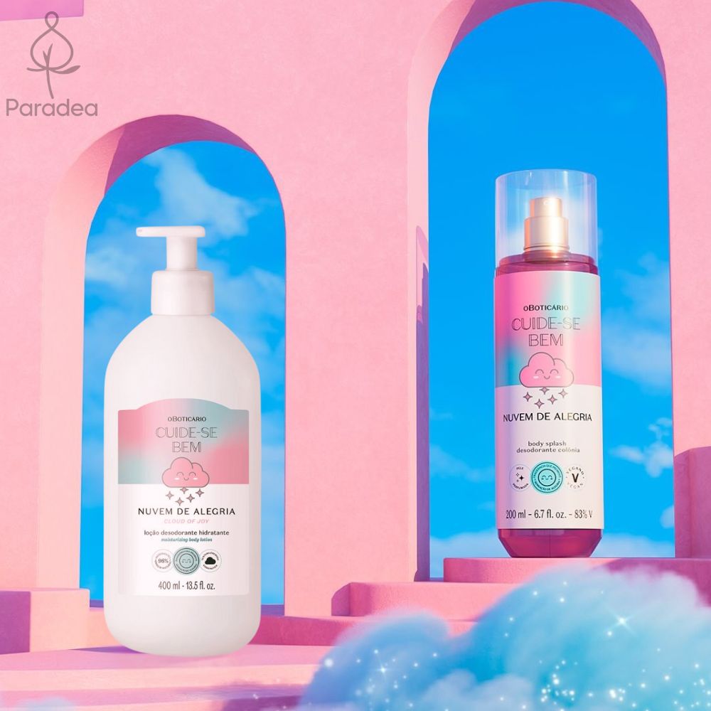 O Boticário Cuide-se Bem Set Nuvem de Alegria - Lozione idratante & Body Splash