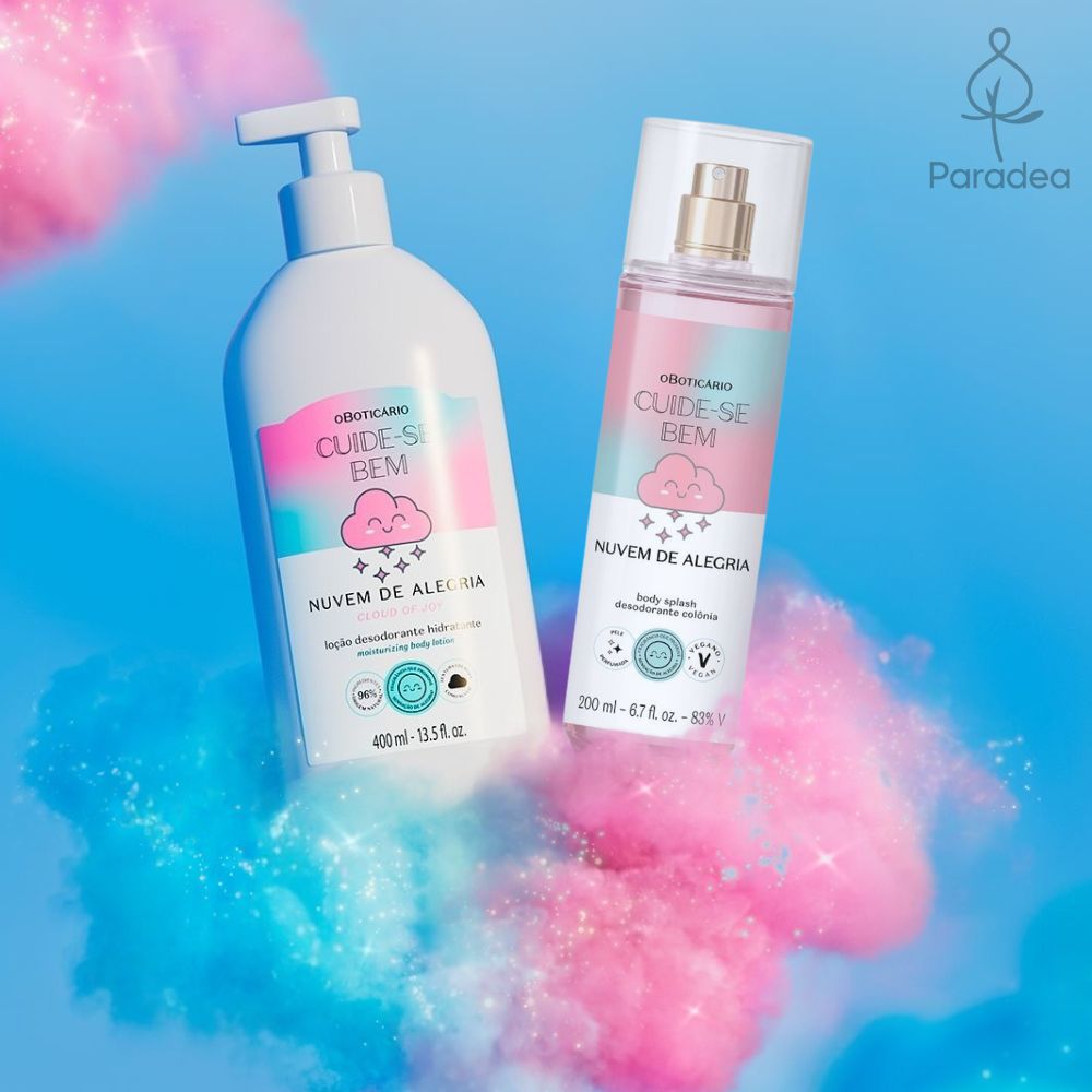 O Boticário Cuide-se Bem Set Nuvem de Alegria - Lozione idratante & Body Splash
