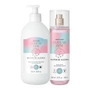 O Boticário Cuide-se Bem Set Nuvem de Alegria - Lotion hydratante et éclaboussures pour le corps