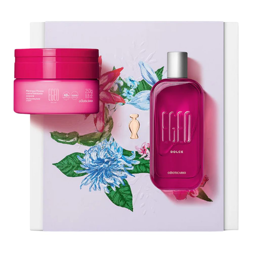 O Boticário Kit Egeo Dolce - Eau de Toilette &amp; Crème Mousse Corporelle