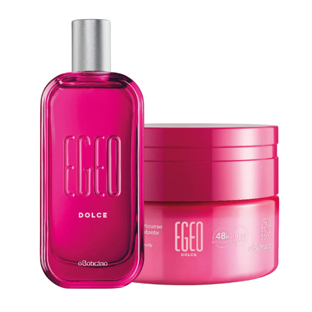 O Boticário Kit Egeo Dolce - Eau de Toilette & Crema mousse corpo