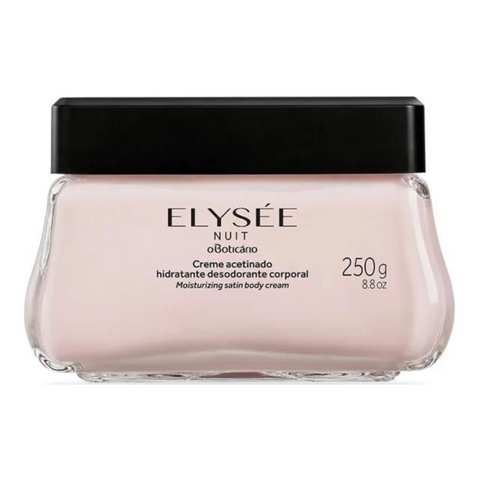 O BOTICÁRIO ELYSÉE NUIT Creme Acetinado Hidratante Corporal 250g - Crème hydratante corps