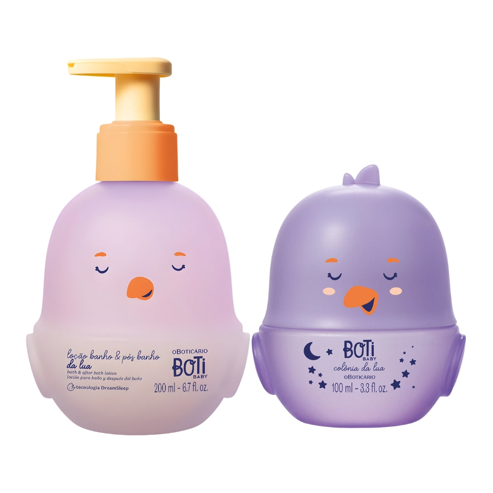 O Boticário Combo Boti Baby - Colonia da Lua & Lozione corpo neonati