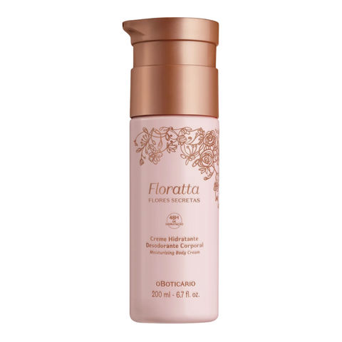 O BOTICÁRIO FLORATTA Flores Secretas Creme Hidratante Corporal - Crema idratante corpo 200ml