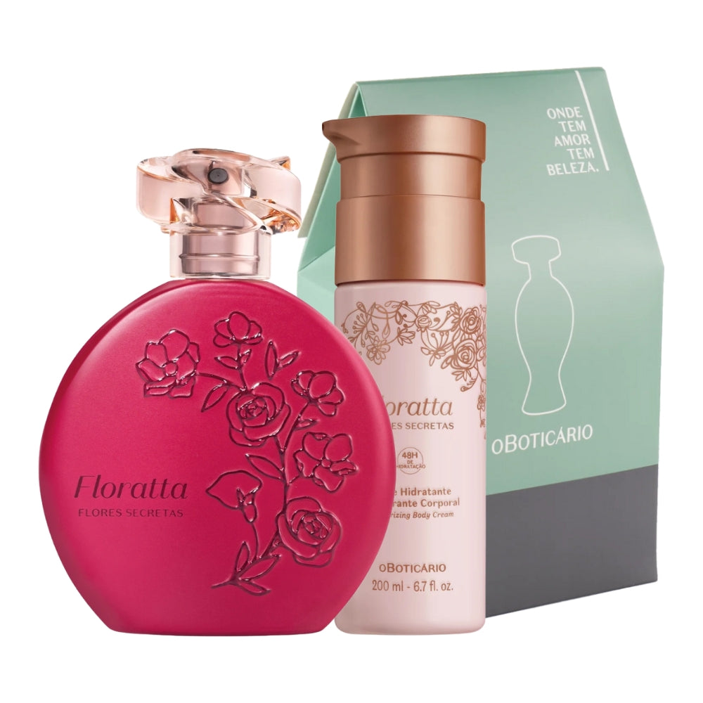 O Boticário Set regalo Floratta Flores Secretas - Eau de Toilette & Crema corpo idratante