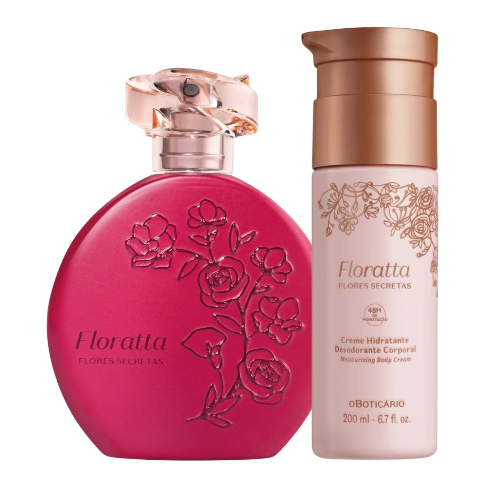 O Boticário Set regalo Floratta Flores Secretas - Eau de Toilette & Crema corpo idratante