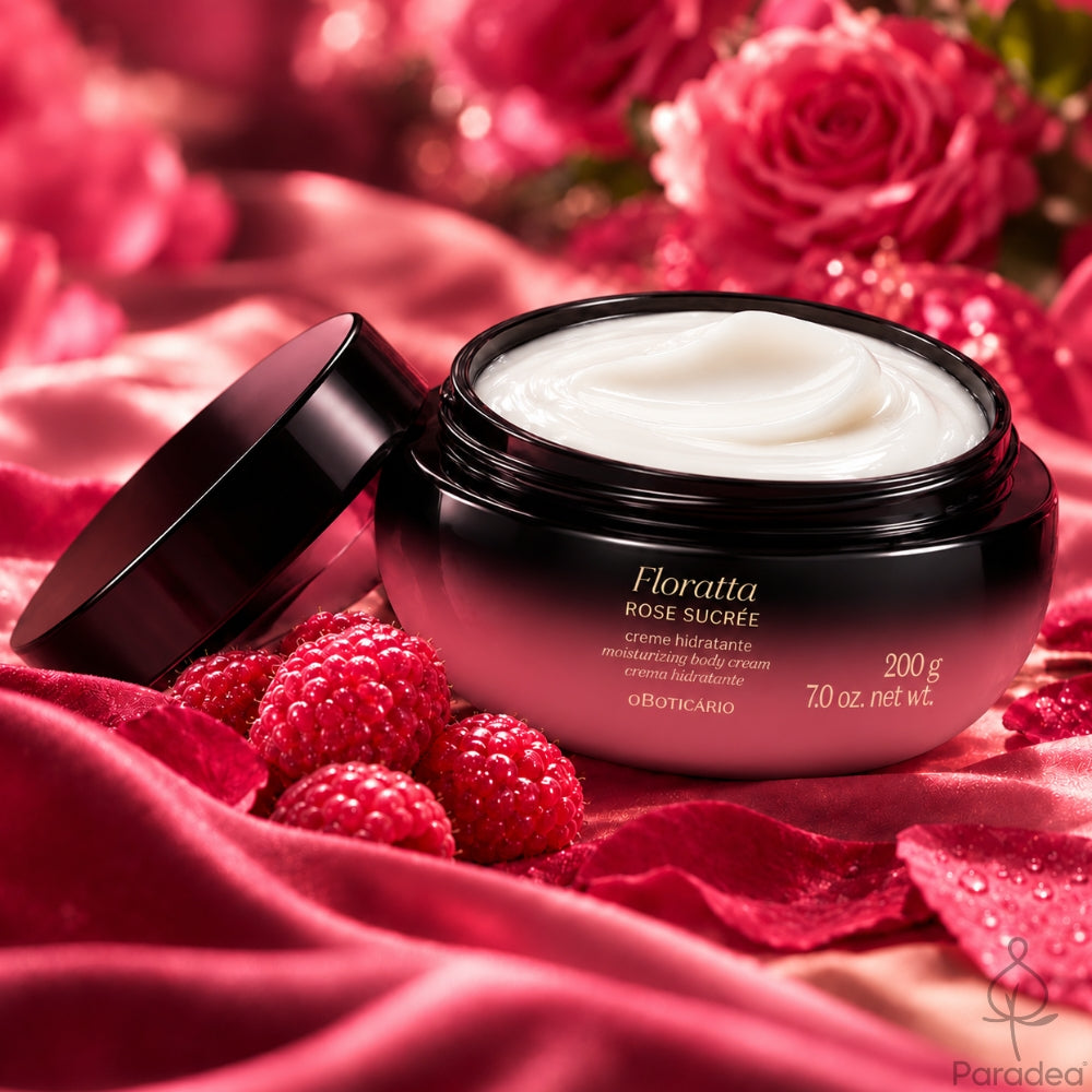 O Boticário Floratta Rose Sucrée Creme Hidratante - Crema Corpo Idratante 200gr