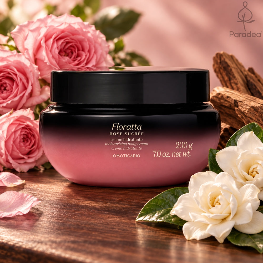 O Boticário Floratta Rose Sucrée Creme Hidratante - Crema Corpo Idratante 200gr