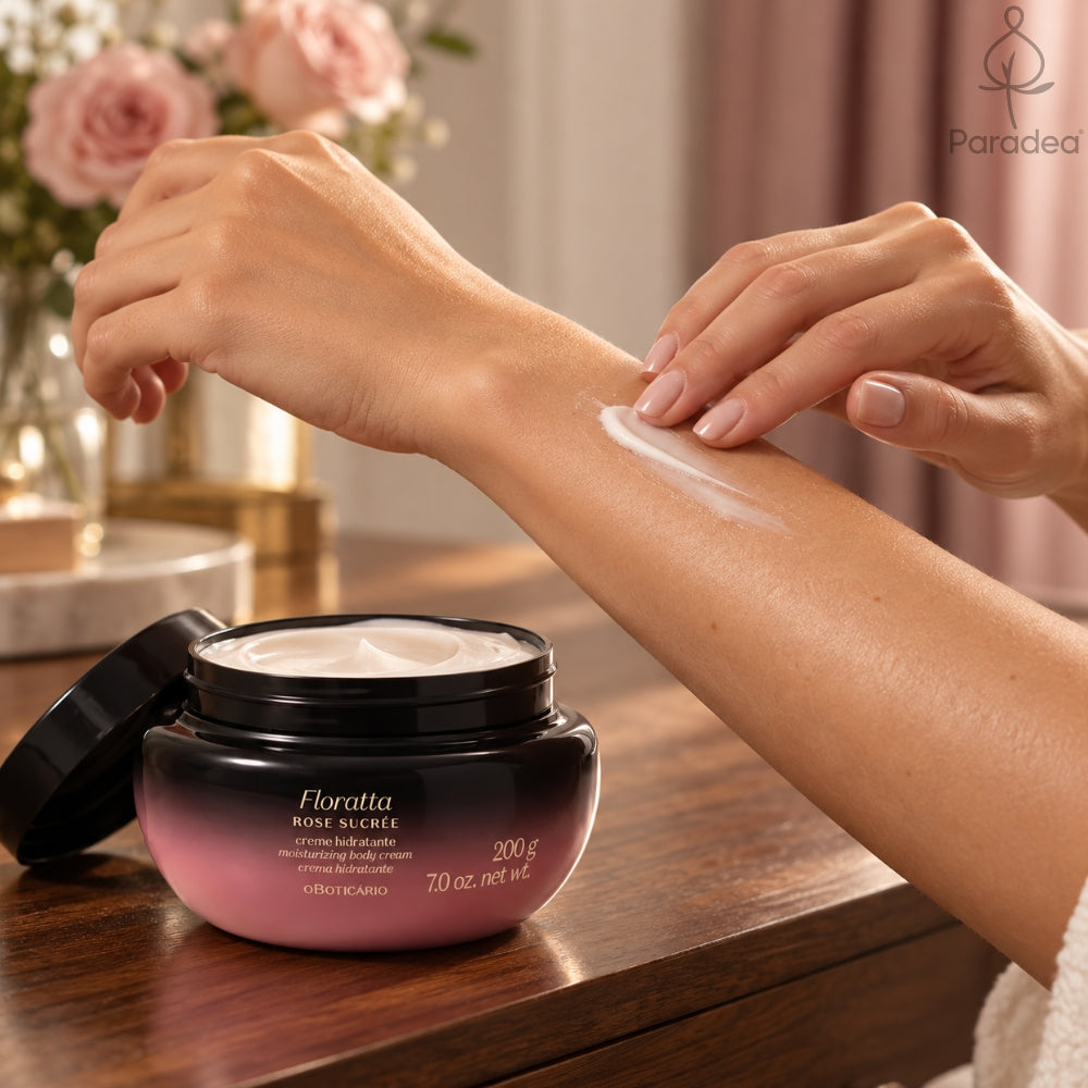 O Boticário Floratta Rose Sucrée Creme Hidratante - Crema Corpo Idratante 200gr