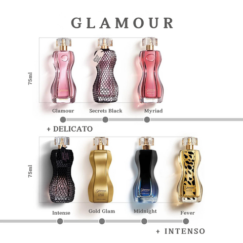 GLAMOR Secrets Black 75ml - Eau de Toilette