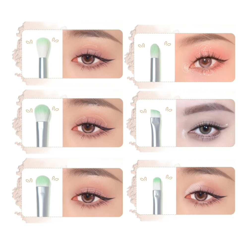 GOGO TALES 6 Brush Set - Set 6 pennelli trucco