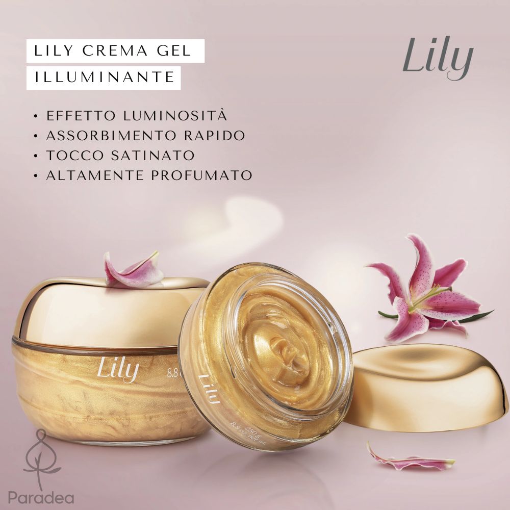 O Boticário Lily Gel Iluminador Hidratante Corporal – Leuchtendes Körpergel 250 g