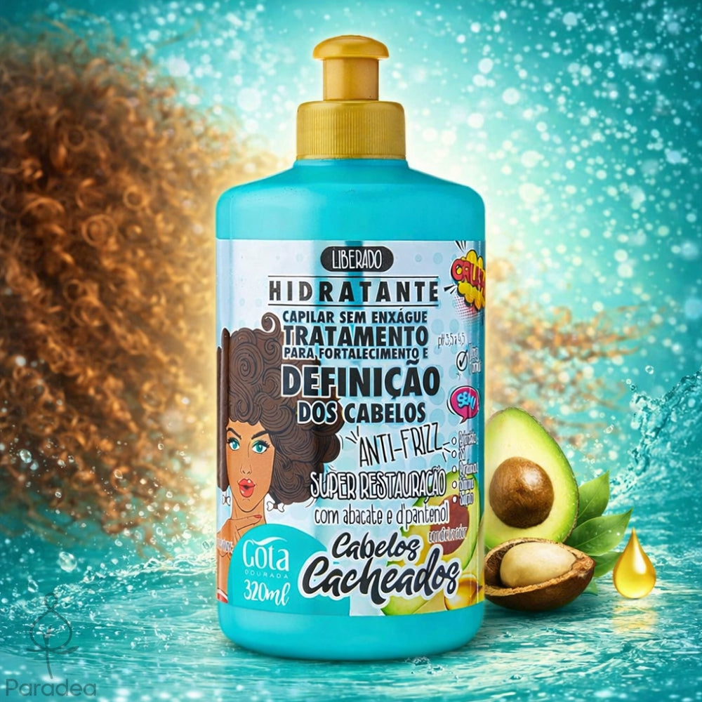 Gota Dourada Cabelos Cacheados - Crema senza risciacquo capelli ricci 320ml