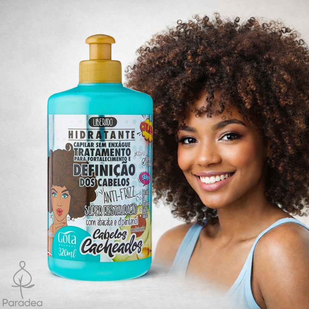 Gota Dourada Cabelos Cacheados - Crema senza risciacquo capelli ricci 320ml