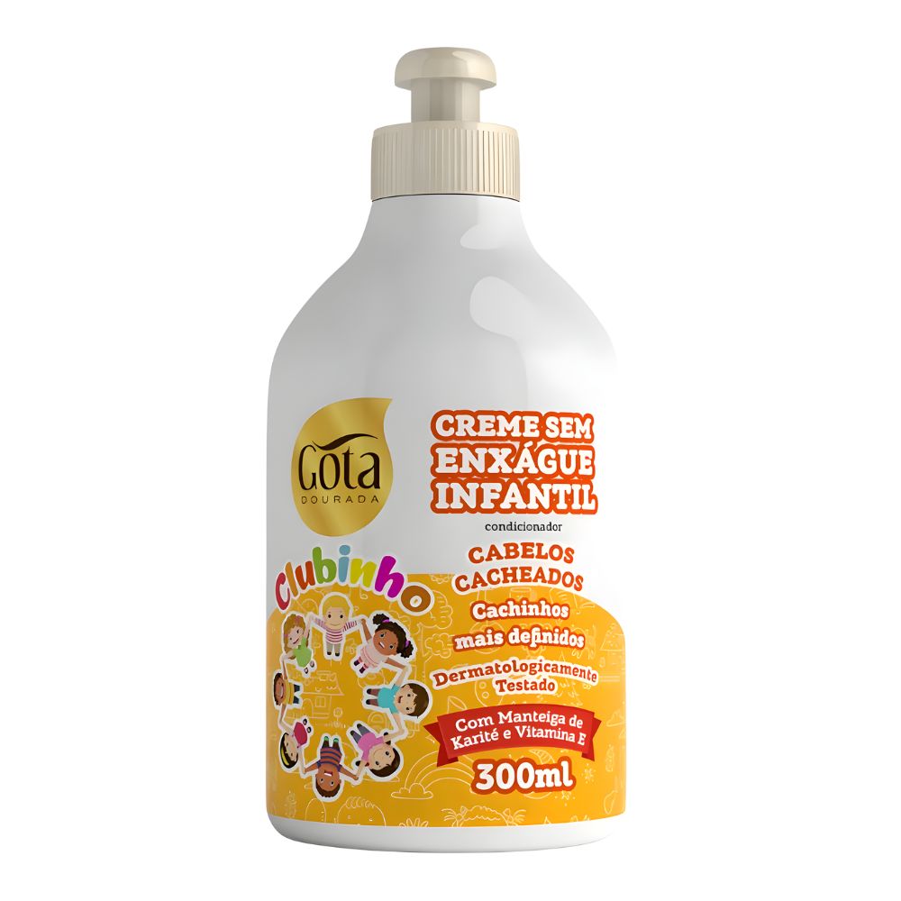 Gota Dourada Clubinho Cacheados - Crema districante senza risciacquo 300ml