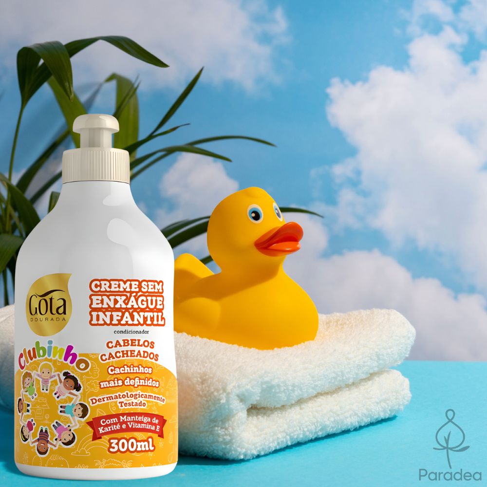 Gota Dourada Clubinho Cacheados - Crema districante senza risciacquo 300ml