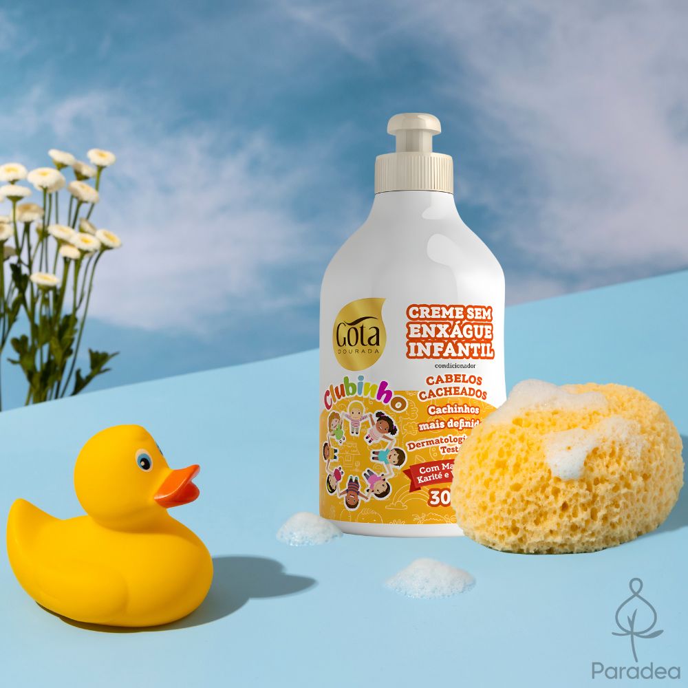 Gota Dourada Clubinho Cacheados - Crema districante senza risciacquo 300ml