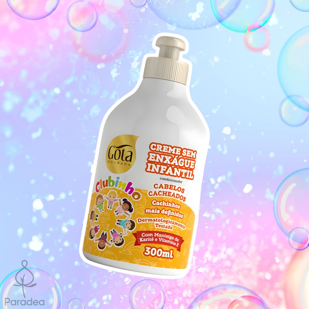 Gota Dourada Clubinho Cacheados - Crema districante senza risciacquo 300ml