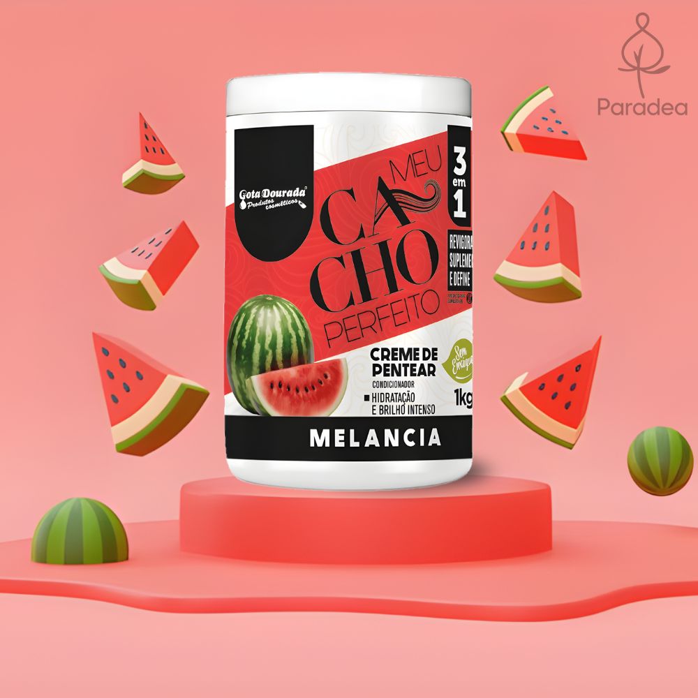 Gota Dourada Meu Cacho Perfeito Melancia - Crema ricci idratati e luminosi 1kg