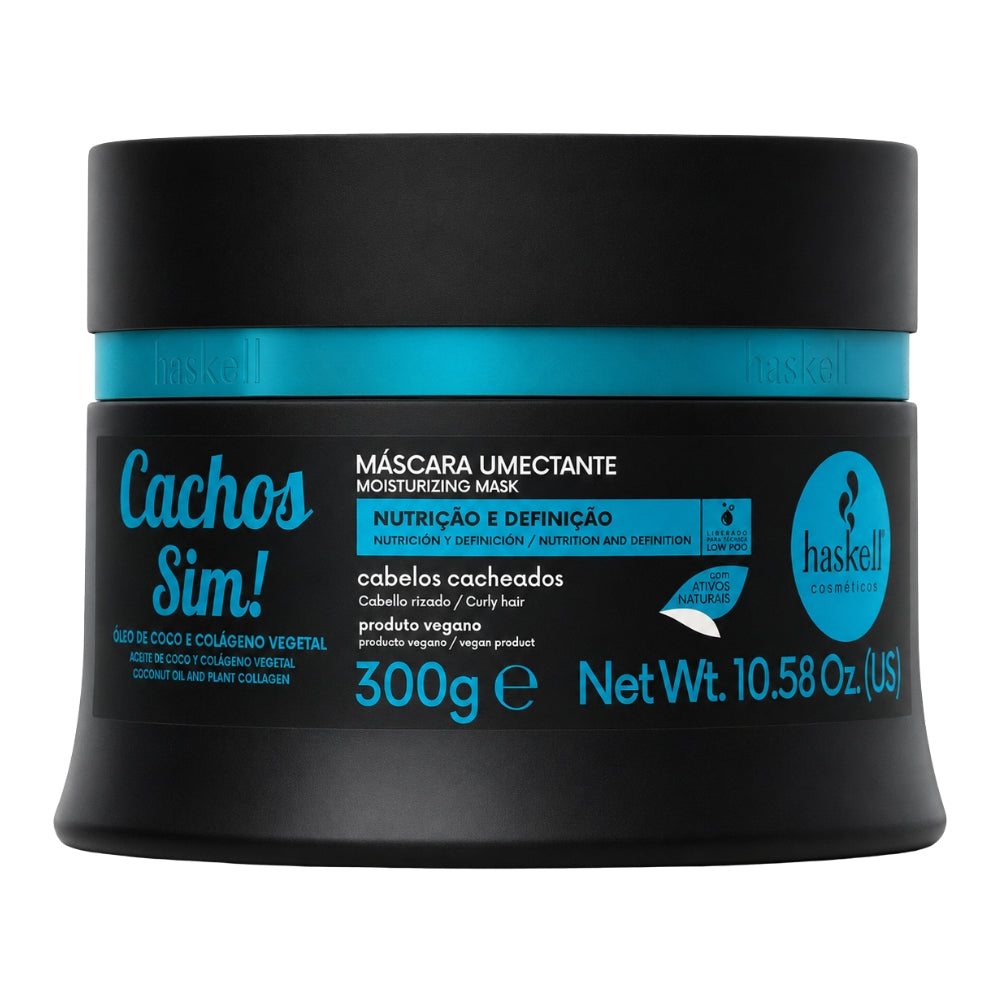 Haskell Cachos Sim! Máscara Umectante - Maschera nutrizione e definizione 300gr