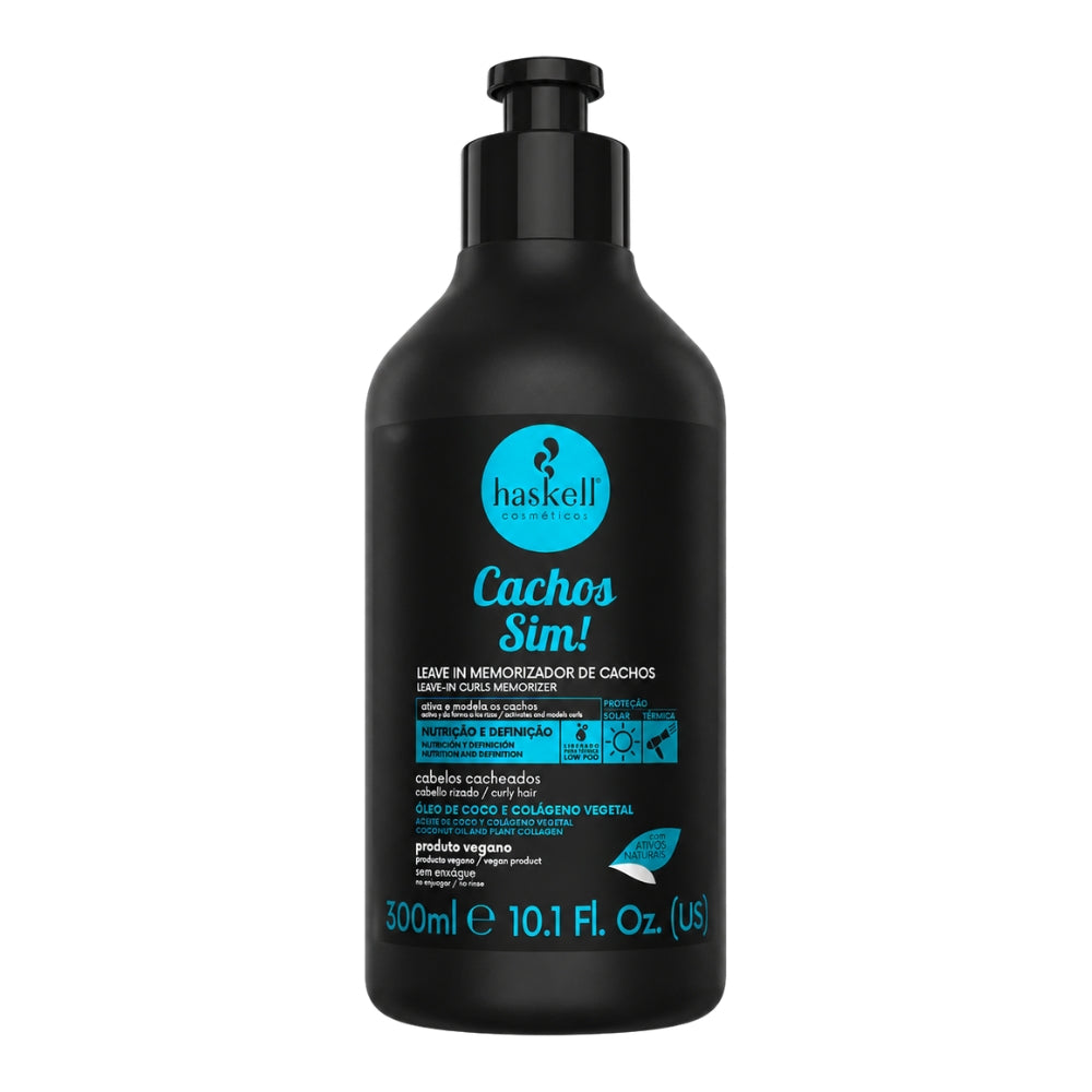 Haskell Cachos Sim! Memorizador de Cachos - Leave in capelli ricci 300ml