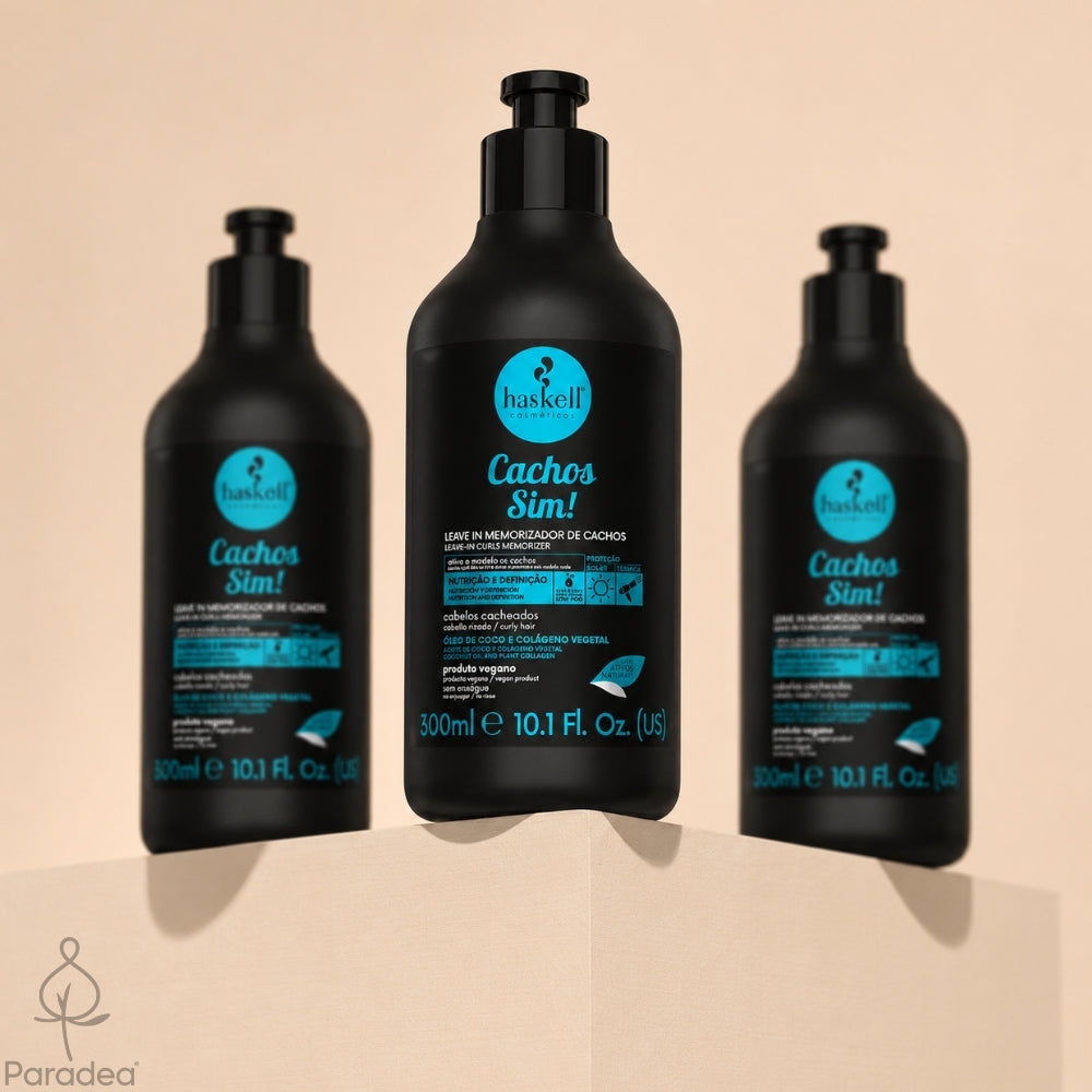 Haskell Cachos Sim! Memorizador de Cachos - Leave in capelli ricci 300ml