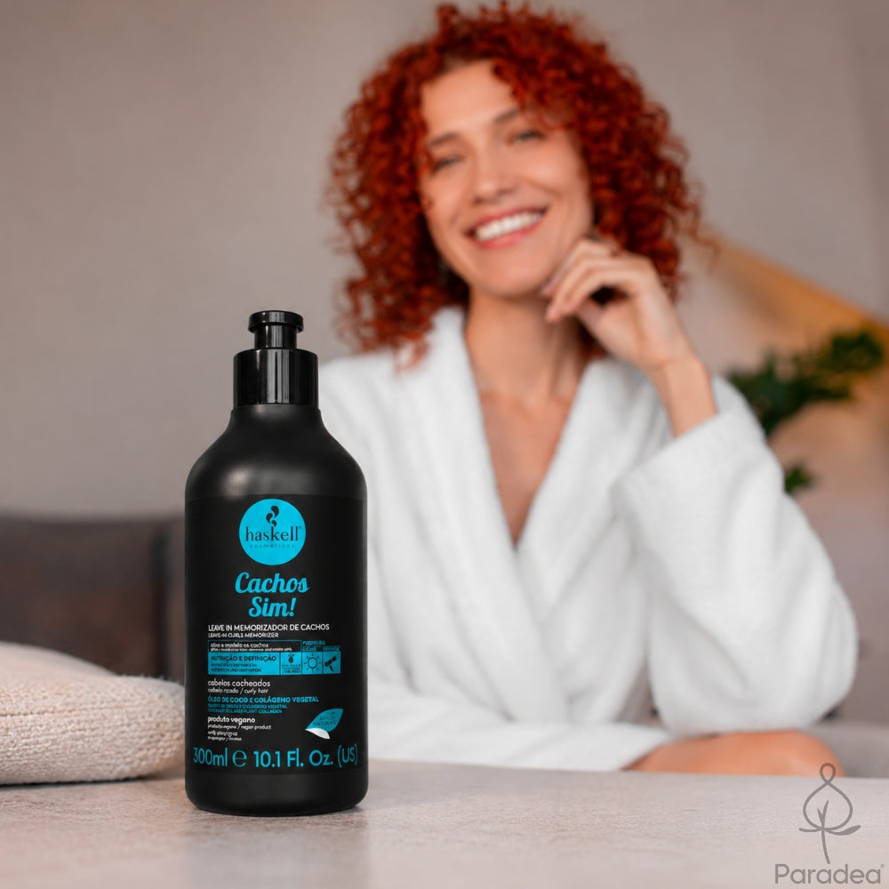 Haskell Cachos Sim! Memorizador de Cachos - Leave in capelli ricci 300ml