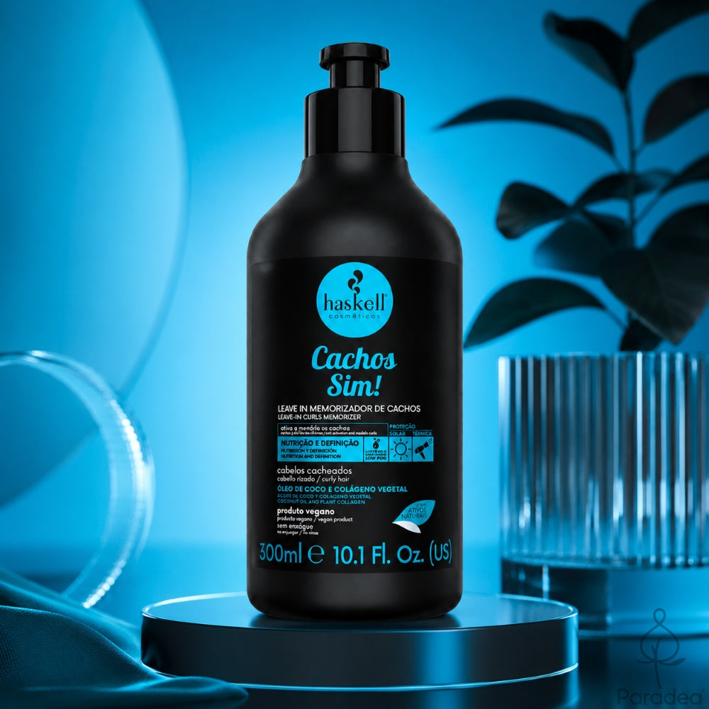 Haskell Cachos Sim! Memorizador de Cachos - Leave in capelli ricci 300ml