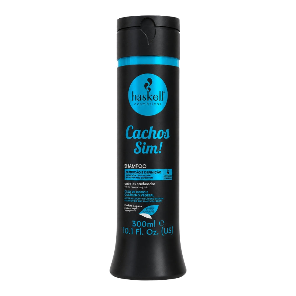 Haskell Cachos Sim! - Shampoo nutrizione e definizione capelli ricci 300ml
