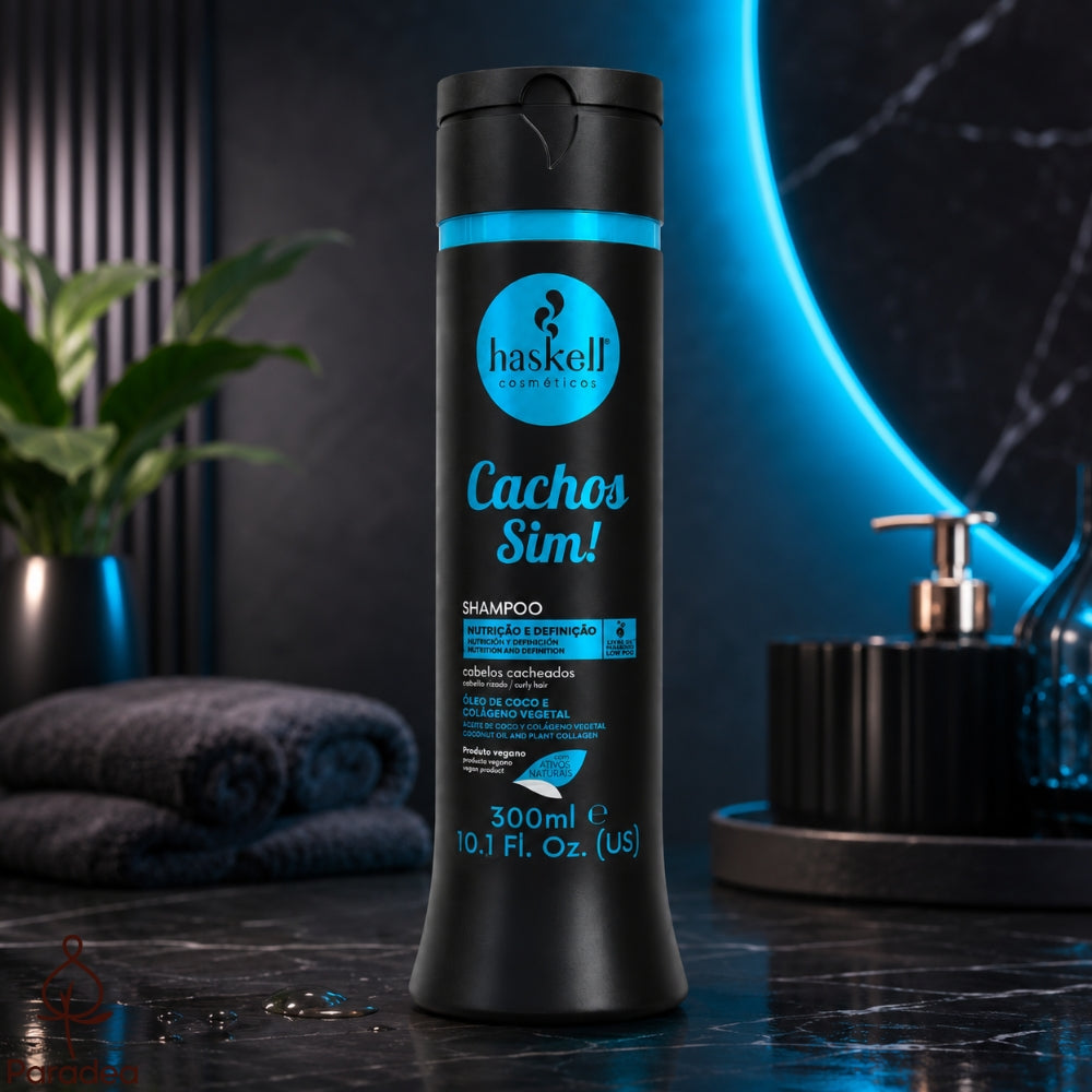 Haskell Cachos Sim! - Shampoo nutrizione e definizione capelli ricci 300ml