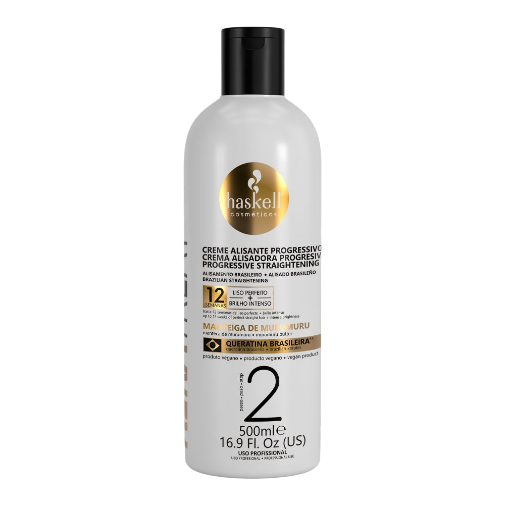 Haskell Cosméticos Keratreat Creme Alisante Progressivo - Crema Lisciante Professionale 500ml