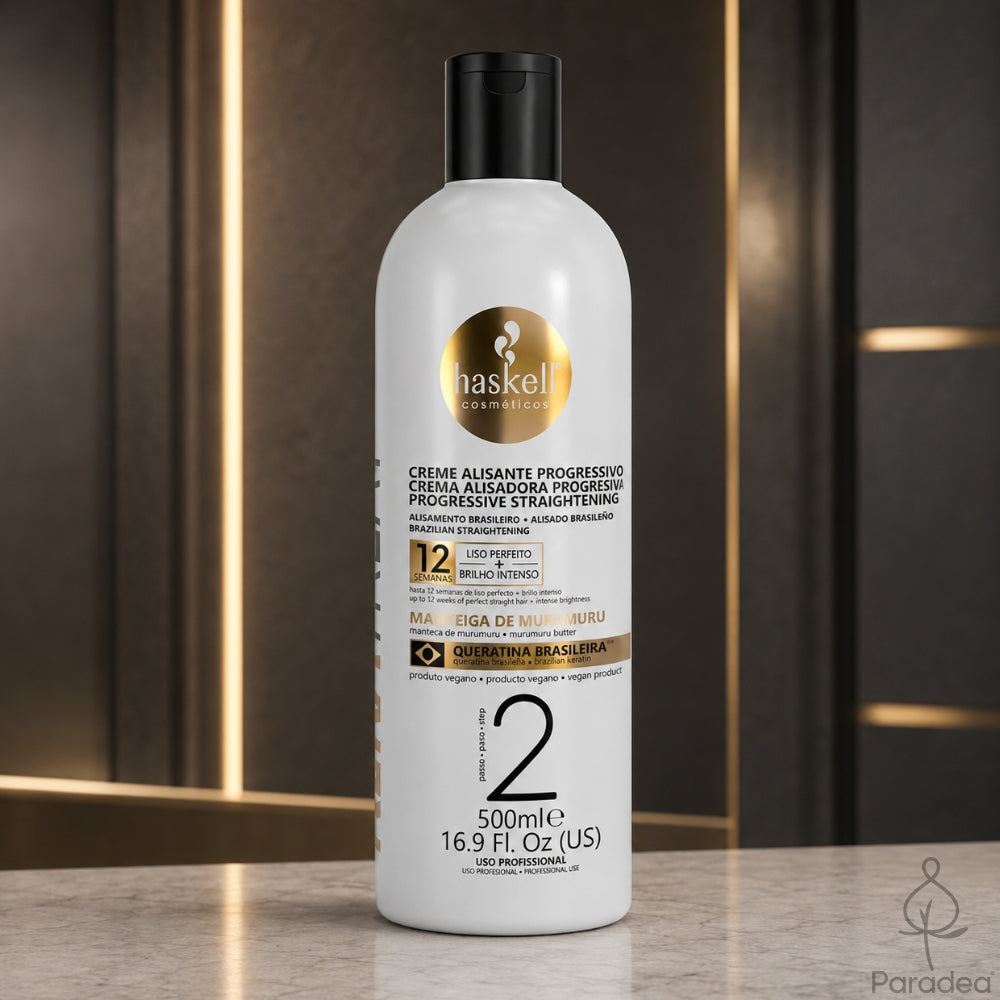Haskell Cosméticos Keratreat Creme Alisante Progressivo - Crema Lisciante Professionale 500ml
