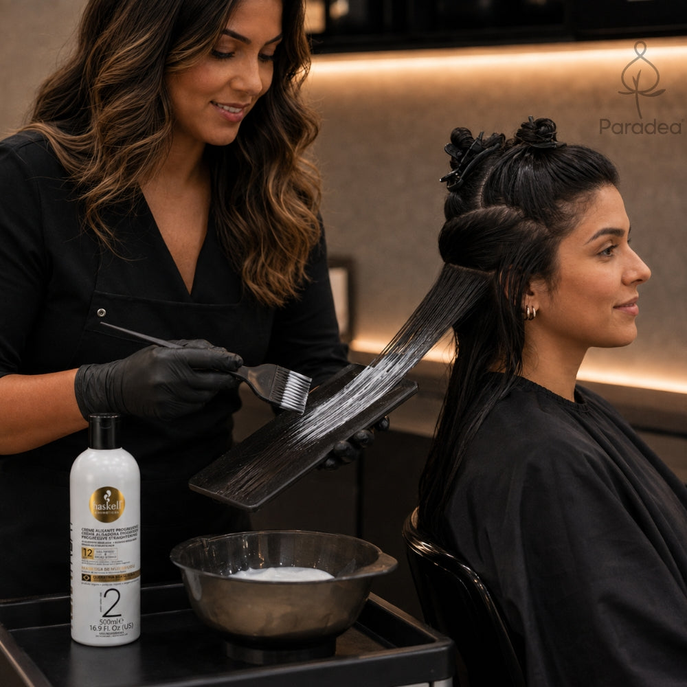 Haskell Cosméticos Keratreat Creme Alisante Progressivo - Crema Lisciante Professionale 500ml
