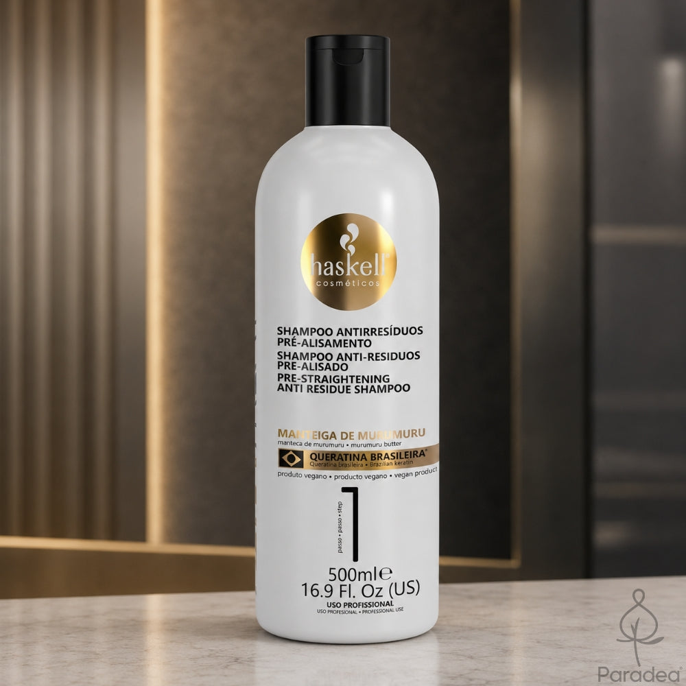 Haskell Keratreat Shampoo Antirresíduos - Shampoo Antiresidui Pre-Trattamento Lisciante 500ml