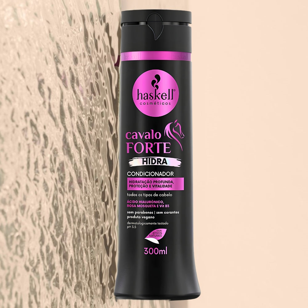 Haskell Kit Cavalo Forte Hidra - Shampoo + Balsamo idratazione profonda